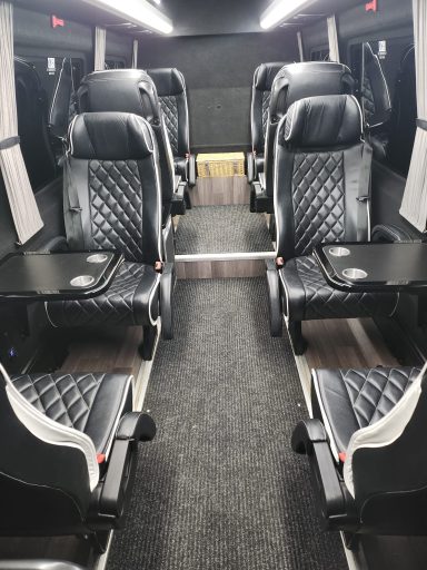 Mercedes Sprinter Minibus interior